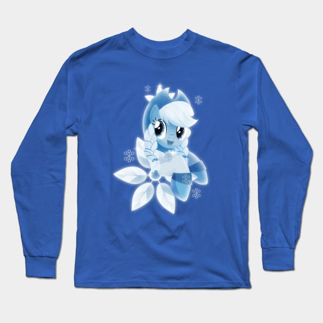 Spirit of Hearth's Warming Past (Applejack) Long Sleeve T-Shirt by Ilona's Store